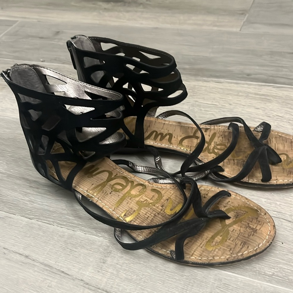 Sam Edelman Black Gladiator Sandal